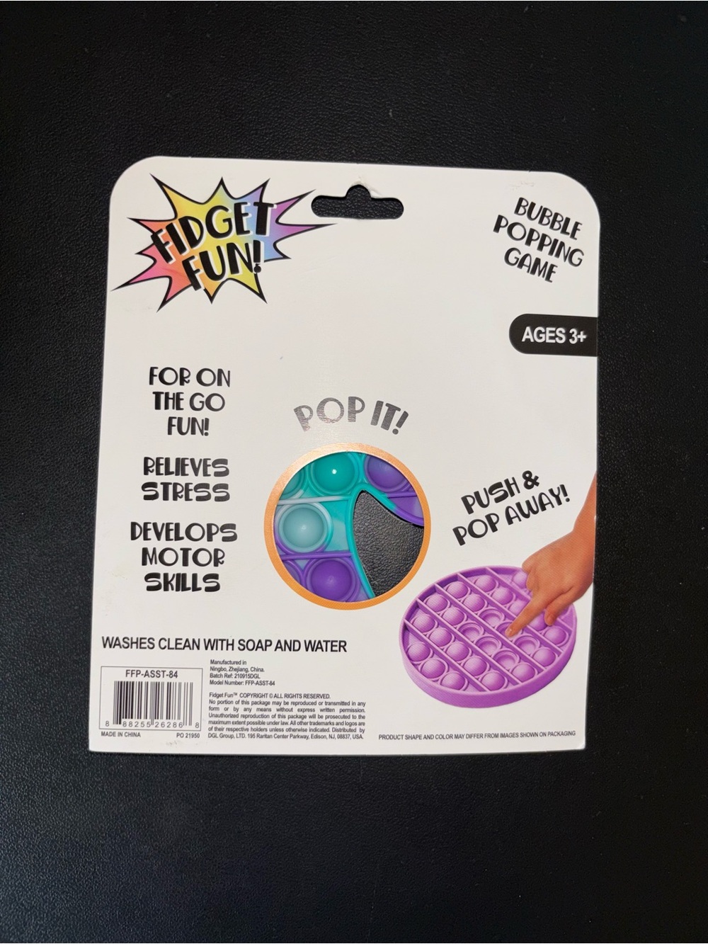 Unicorn Fidget Fun Bubble Popping Game - Picture 2 of 2
